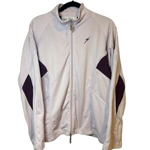 NEEDLE & THREAD Size Extra XL Full Zip Lavender and Purple Jacket